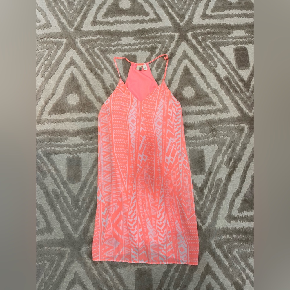 Halter stewpot shift dress